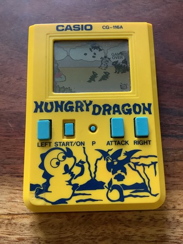 Rare jeu casio hungry dragon - -,