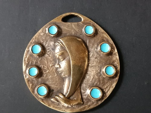 Medaille religieuse elie - religieuse,