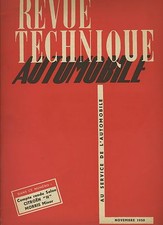 (C5)REVUE TECHNIQUE AUTOMOBILE CITROEN H / MORRIS MINOR / FORD VEDETTE 50