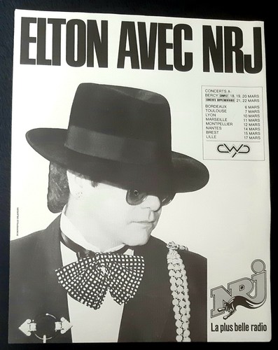 Publicité advert concert