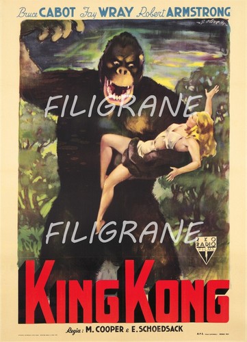 King kong film rfpn poster - film,
