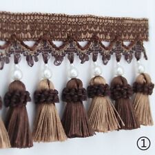 Frange De Rideau À Frange En Perles De Faux Nacre Tissu Ruban Rembourrage DIY