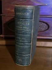 Ancien 1872 DORVAULT L'Officine ou Répertoire Général de Pharmacie Pratique