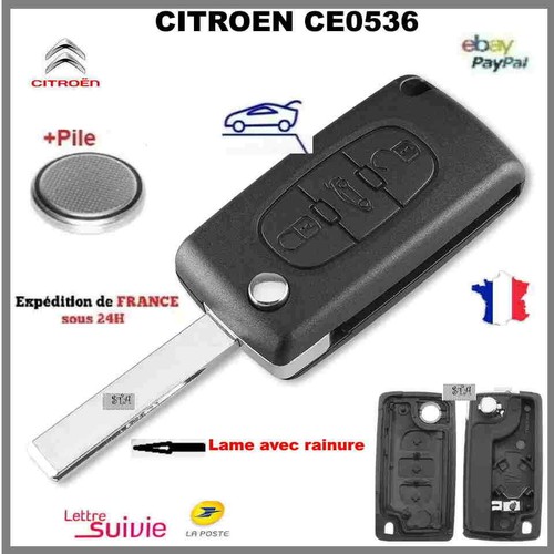 Coque clé plip - 3, boutons