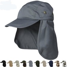 Chapeau De Soleil À Cache-Oreilles Couvre-Cou Casquette De Baseball Visière  /