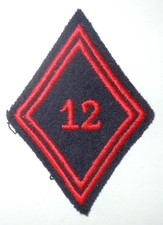 INSIGNE TISSU LOSANGE DE BRAS