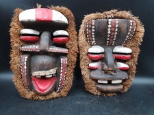 Paire masques africain - masques, we