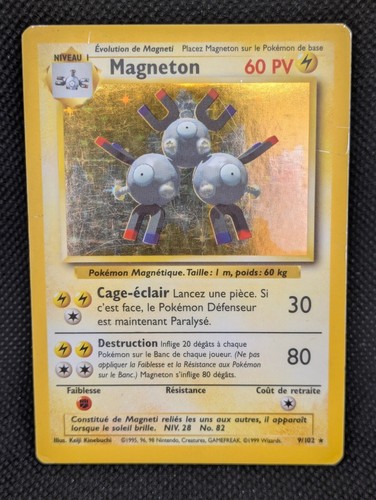 Carte pokémon magneton rare - pokémon,