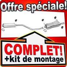 Ligne pot d'échappement pour