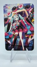 HATSUNE MIKU PROJECT DIVA CARTE REGULAR NO PRISM WAIFU GODDESS SEXY MANGA ANIME