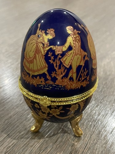 Boite oeuf porcelaine decor - oeuf,