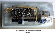 Berliet Berliet n° 36 GR 260 transport de bois 1/43ème