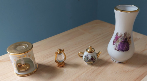 Lot bibelots porcelaine - de,