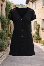 🛍 ROBE NOIRE 💜 DENTELLE