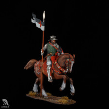 Soldat jouet miniature peint sergent templier avant vente | objet de collection