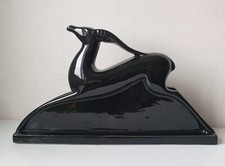 sculpture antilope bayle david faience primavera art deco no lemanceau radegonde