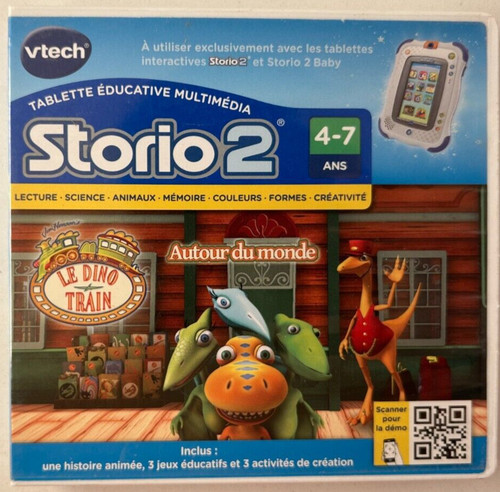 Vtech storio dino - 2, train