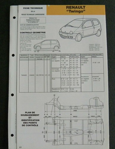 Fiche technique automobile