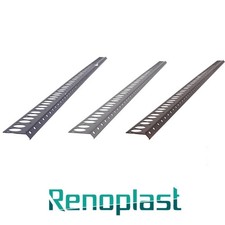 Renoplast® V Profilé Aluminium pour Marches d'escalier pour Sols en Résine