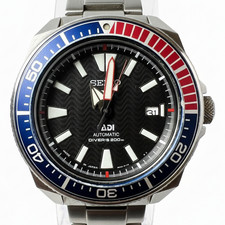 Montre analogique Seiko Prospex Samurai PADI 4R35-01X0 automatique date plong...