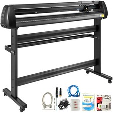 53" 1350mm Vinyl Cutter Plotter Ecran LCD 10-800 mm par Seconde Mémoire 128K-2M