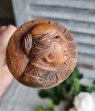 ANCIENNE OMBRELLE SOIE POMMEAU