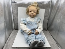 Poupée d'artiste Sybille Sauer poupée en résine 65 cm. Excellent état