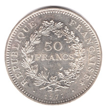 50 Francs Hercule 1977 en