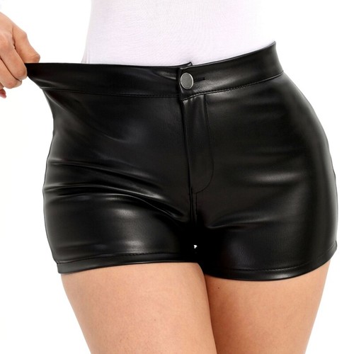 Femme cuir short sexy - femme,