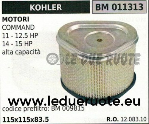 Filtre air complet moteur - filtre, d'air