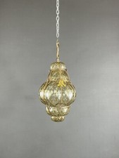 Lanterne En Bronze Et Verre De