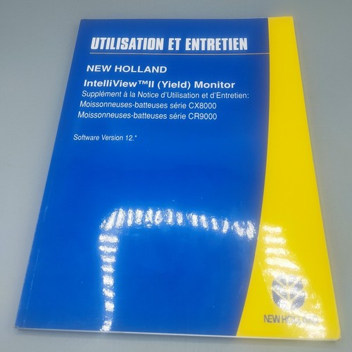Manuel entretien new holland - entretien,