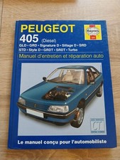 revue technique HAYNES Peugeot 405 1.8 1.9 D Td Gld Grd Srd Std Grtd Srdt Diesel