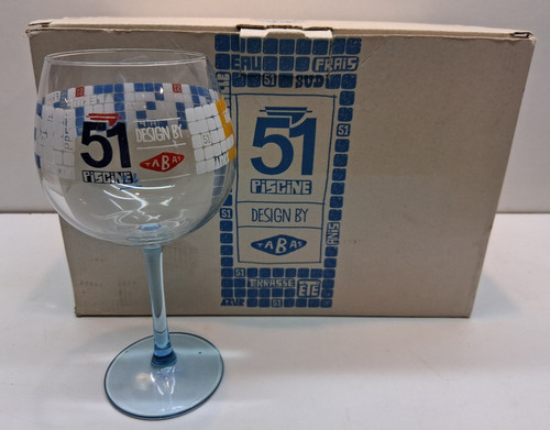 Pastis piscine 6 - , verres