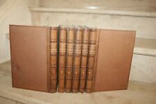 RASPAIL- Revues des sciences appliquées 1854 a 1860 en 6 tomes reliés
