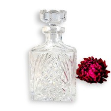 Belle Carafe à Whisky en Cristal vintage