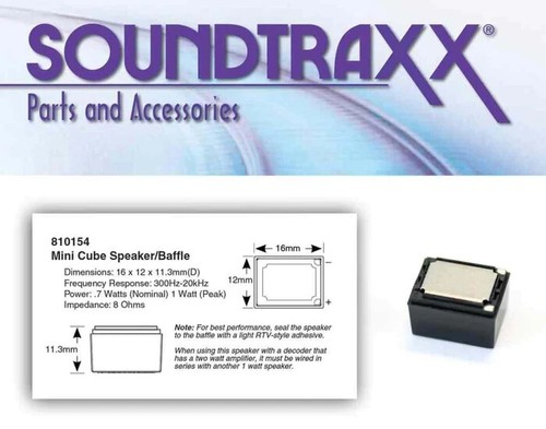 Soundtraxx 810154 mini - 810154, cube