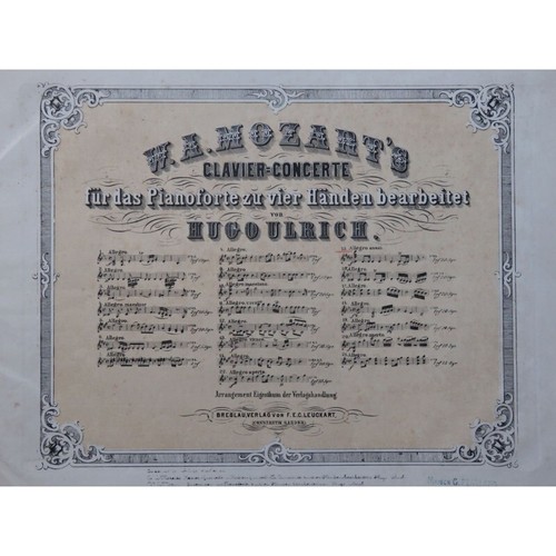 Mozart clavier concert - mozart,