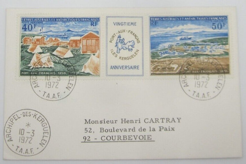 Timbres taaf 26a sur - pa,
