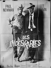LES INDESIRABLES  affiche Paul Newman 120X160 Lee Marvin 1972 WESTERN T O' Neil