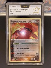 Carte Pokemon Groudon Team Magma 9/95 - PCA 8 Excellent - Proche du Neuf