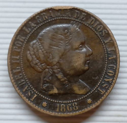 Espagne centimos 1868 - espagne,