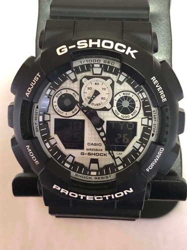 Montre casio shock 100 - g-shock, ga-100