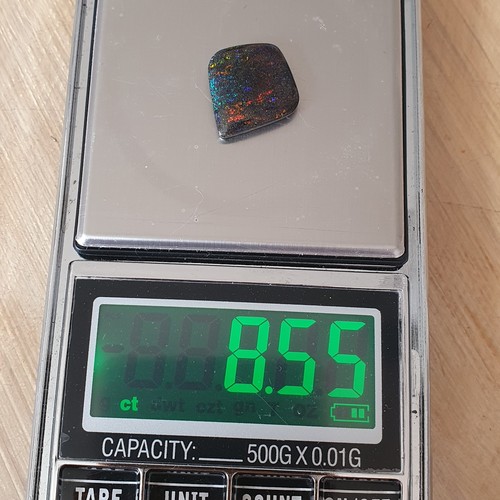 Opale noire matrix andamooka - opale,