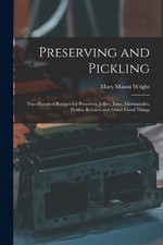 Mary Mason Wright Preserving