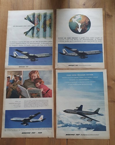 Lot publicités presse air - publicités,