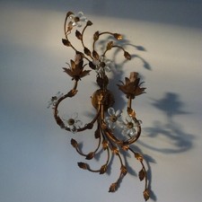 Ancien Grande Lampe Applique