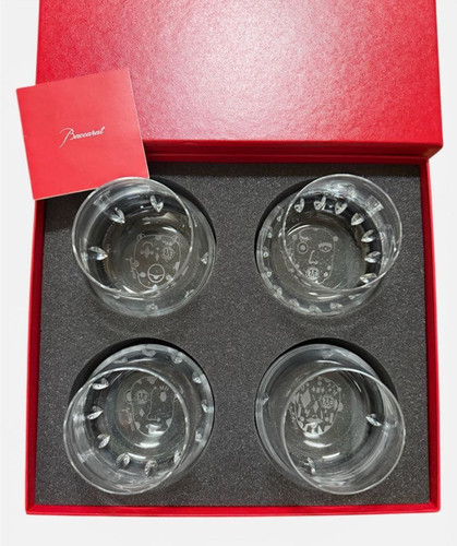 Lot gobelets en verre - 4,