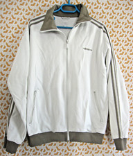Veste Adidas originals Crème marron vintage trefoil survetement jacket - XL