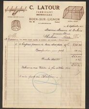 BOEN-sur-LIGNON (42) USINE de MATERIEL AGRICOLE & D'ELEVAGE "C. LATOUR" en 1936